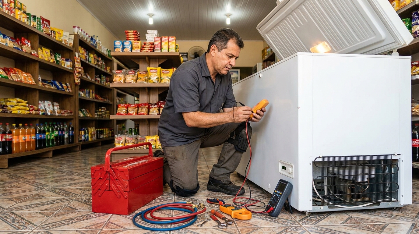 Ajuste de Temperatura do Freezer em Salvador‑BA