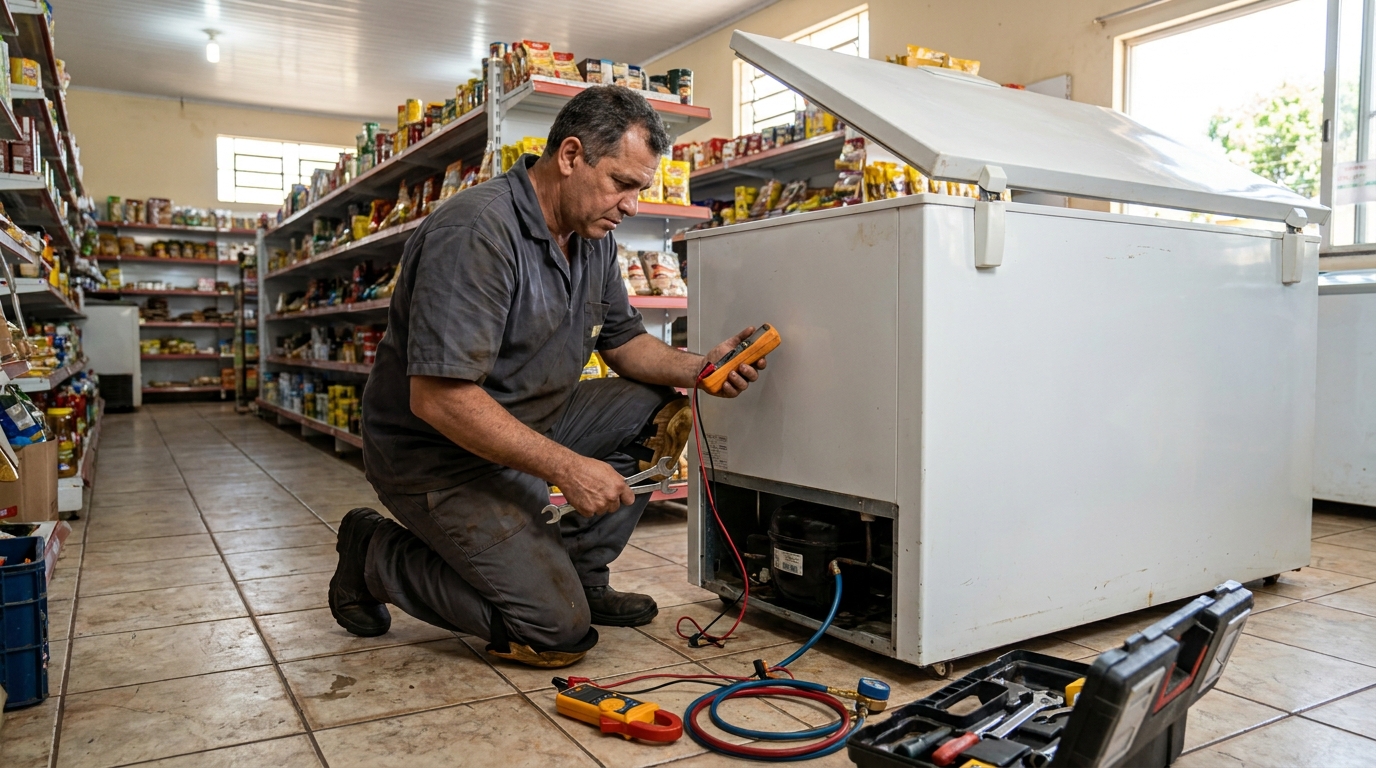 Manutenção em Motor Ventilador em Salvador‑BA